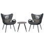 Cairns 3pc Outdoor Sofa Set Lounge 2 Chair - Cosy Abode
