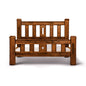 Umber Bed Frame Queen Size Mattress Base Solid Pine Timber Wood - Dark Brown - Cosy Abode