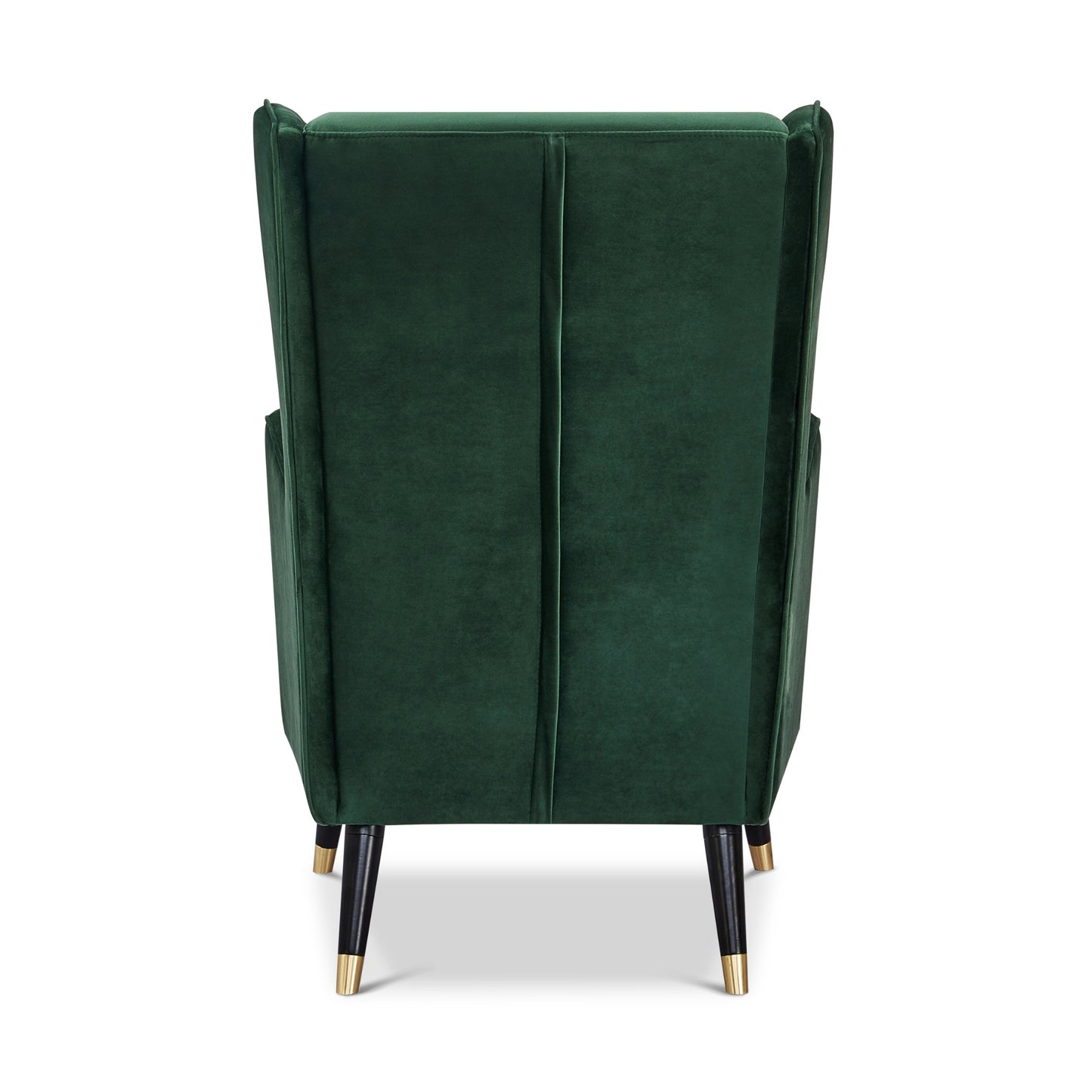 Vivian Accent Sofa Arm Chair Fabric Uplholstered Lounge Couch - Green - Cosy Abode