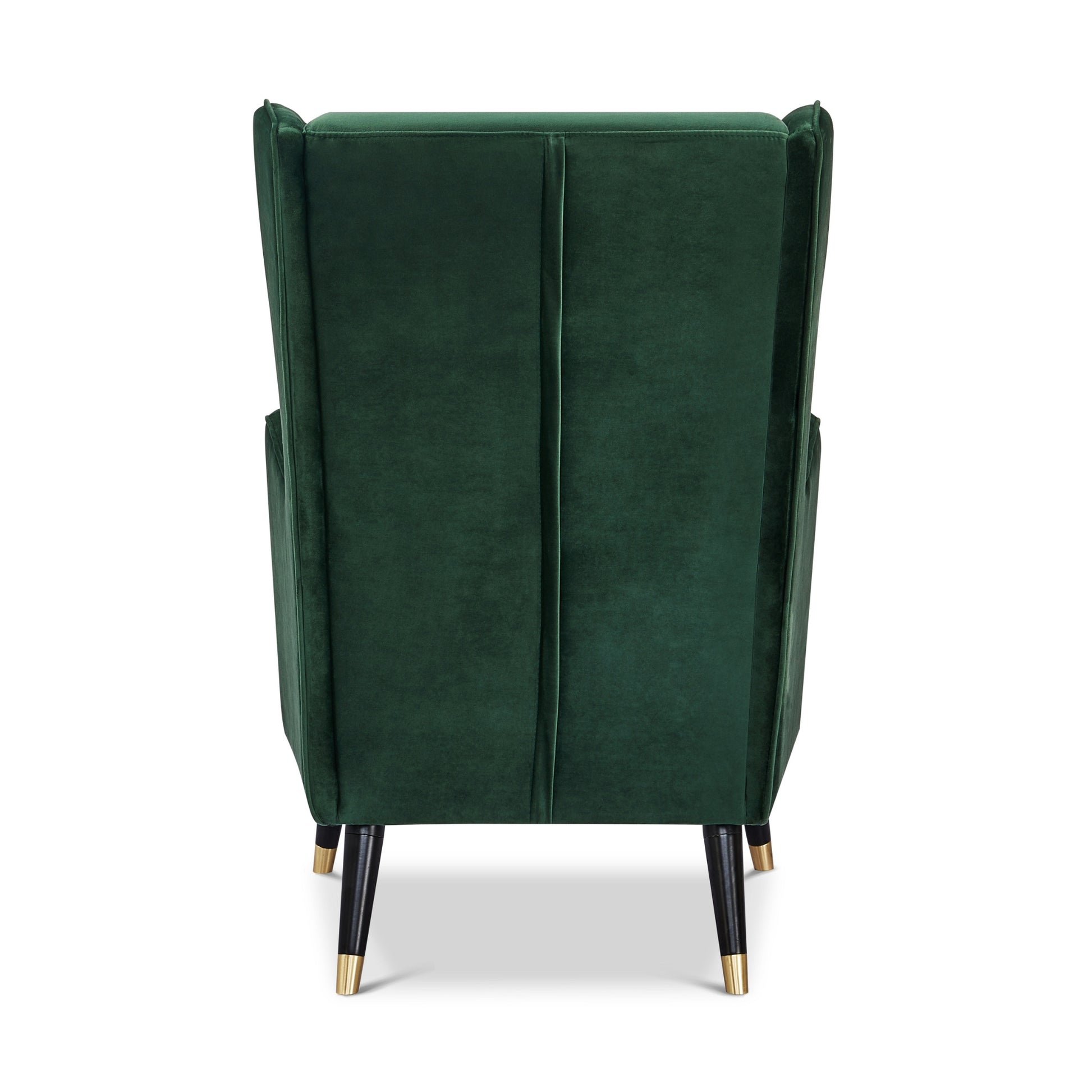 Vivian Accent Sofa Arm Chair Fabric Uplholstered Lounge Couch - Green - Cosy Abode
