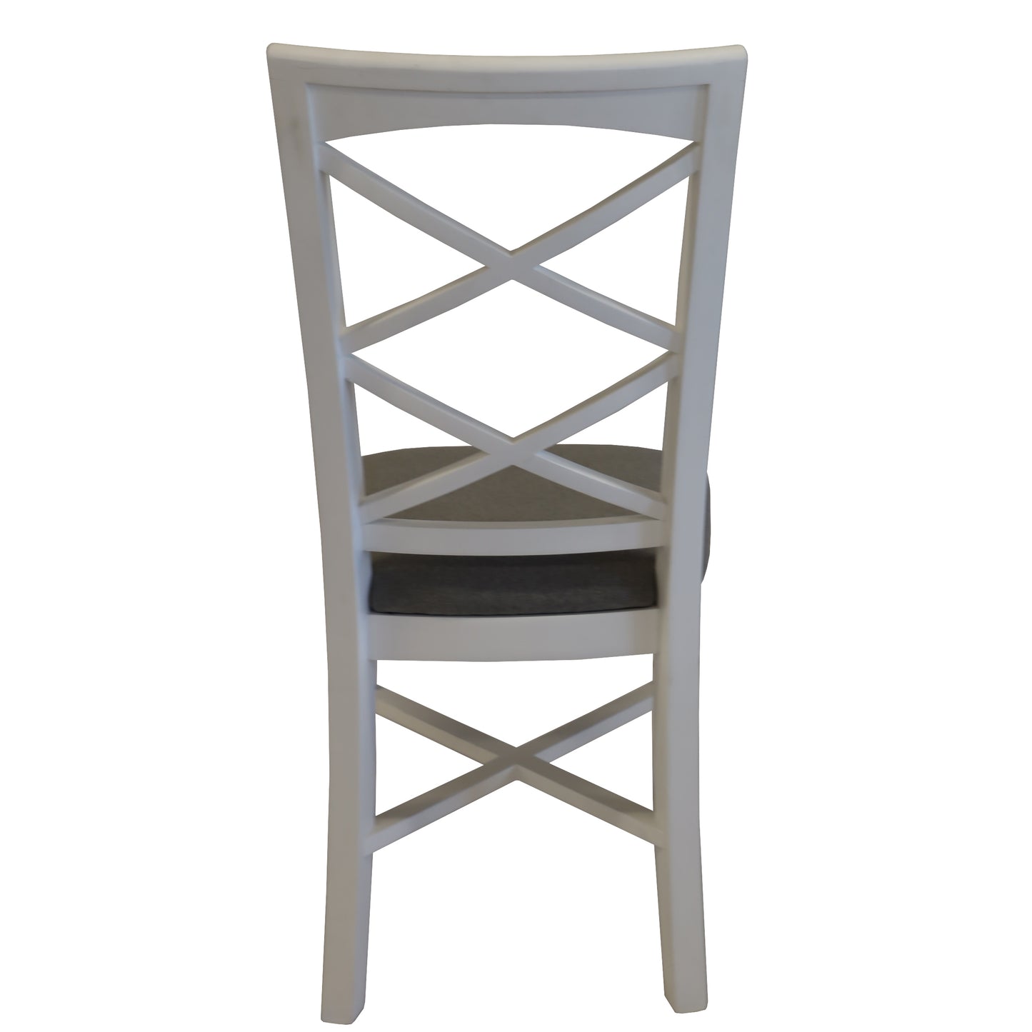 Daisy Dining Chair Set of 2 Solid Acacia Timber Wood Hampton Furniture - White - Cosy Abode