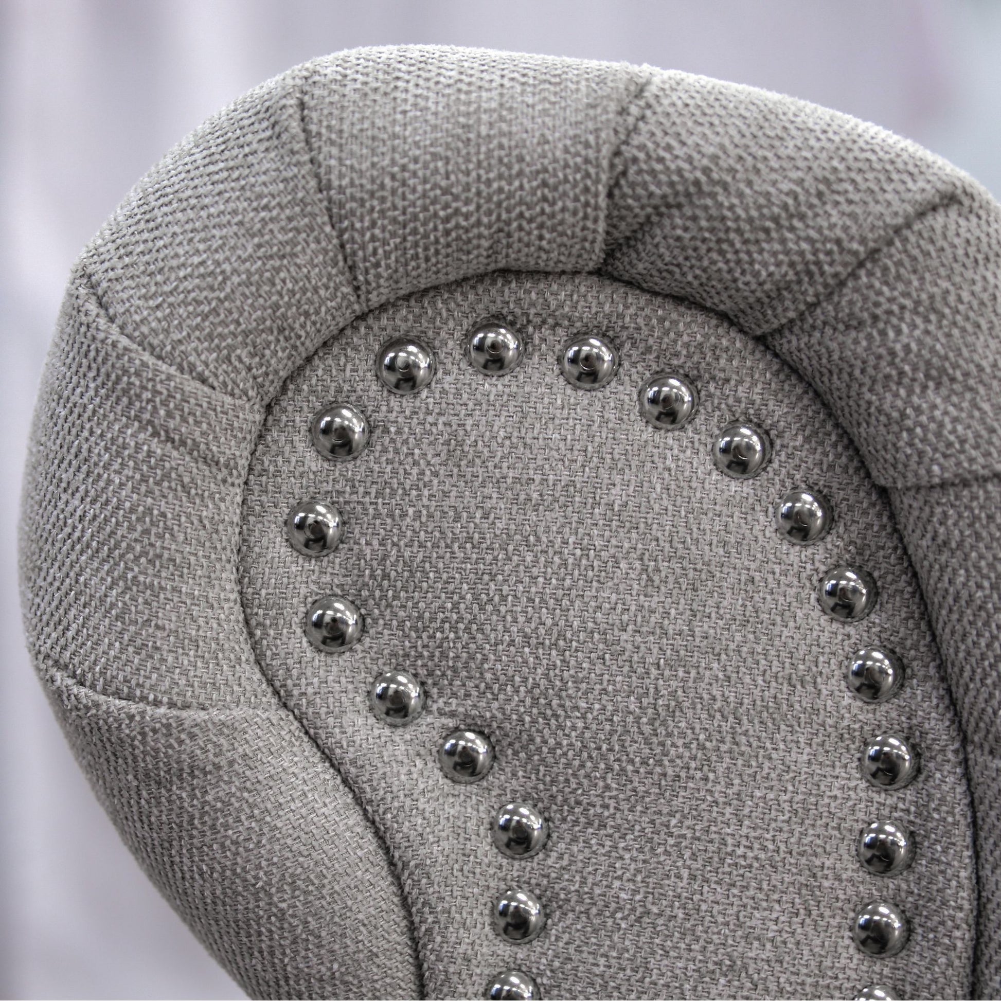 Mellowly 2 Seater Sofa Fabric Uplholstered Chesterfield Lounge Couch - Grey - Cosy Abode