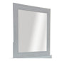 Myer Dresser Mirror Vanity Dressing Table Solid Mindi Wood Frame White Wash - Cosy Abode