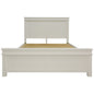 Lily Bed Frame Queen Size Timber Mattress Base - White - Cosy Abode