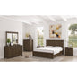 Lily 5pc King Bed Suite Bedside Dresser Bedroom Furniture Package - Rustic Grey - Cosy Abode