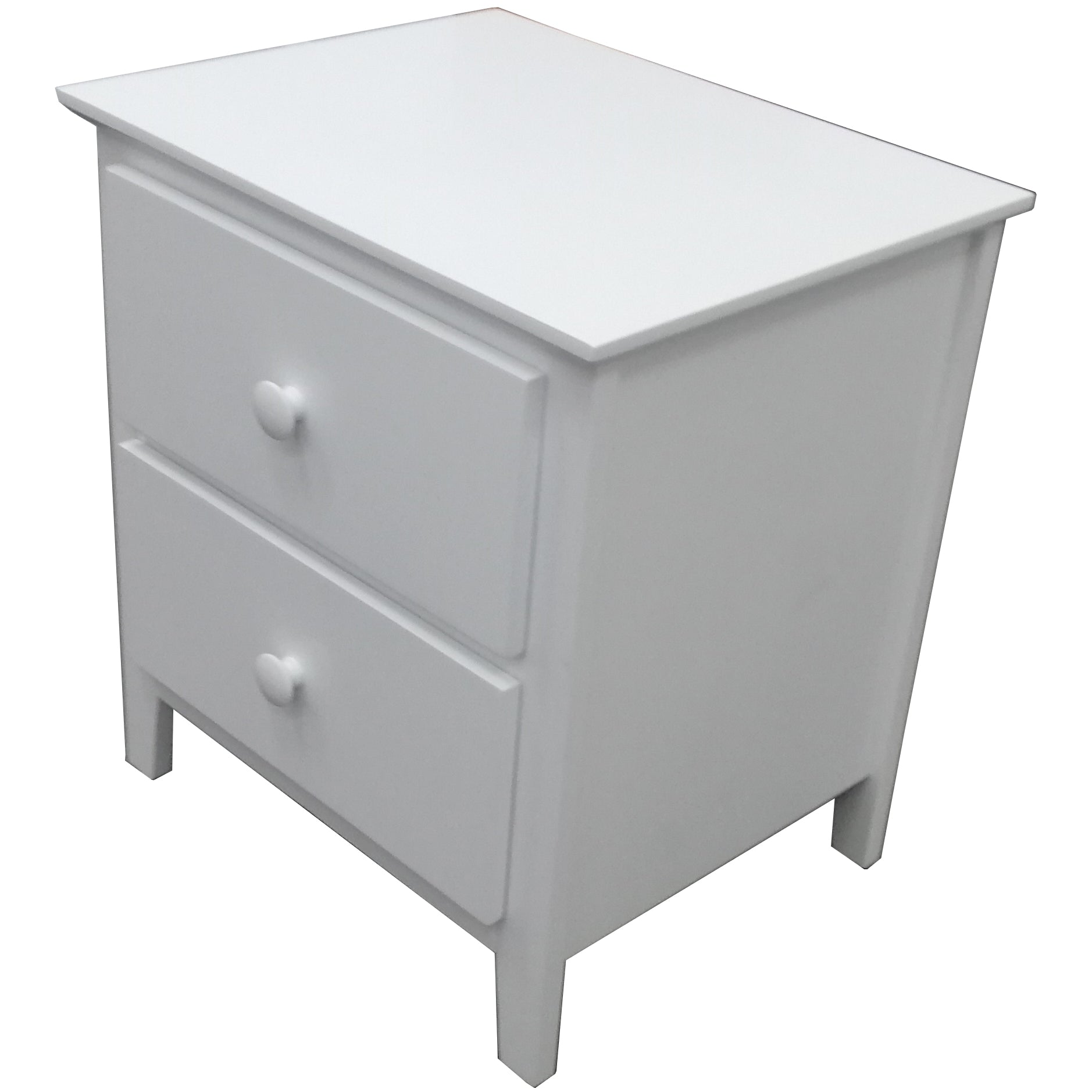 Wisteria 4pc King Single Bed Suite Bedside Tallboy Bedroom Furniture Package Set - Cosy Abode