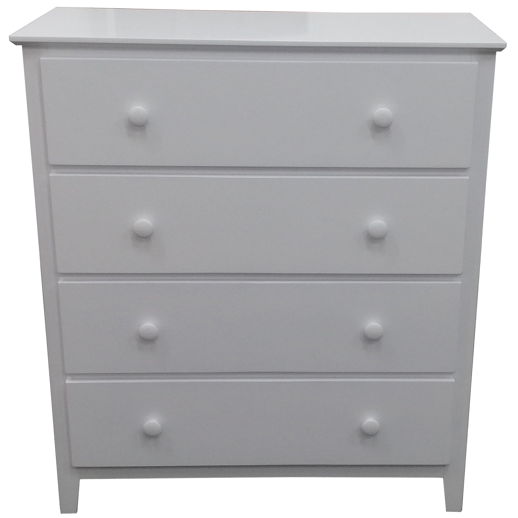 Wisteria 4pc King Single Bed Suite Bedside Tallboy Bedroom Furniture Package Set - Cosy Abode