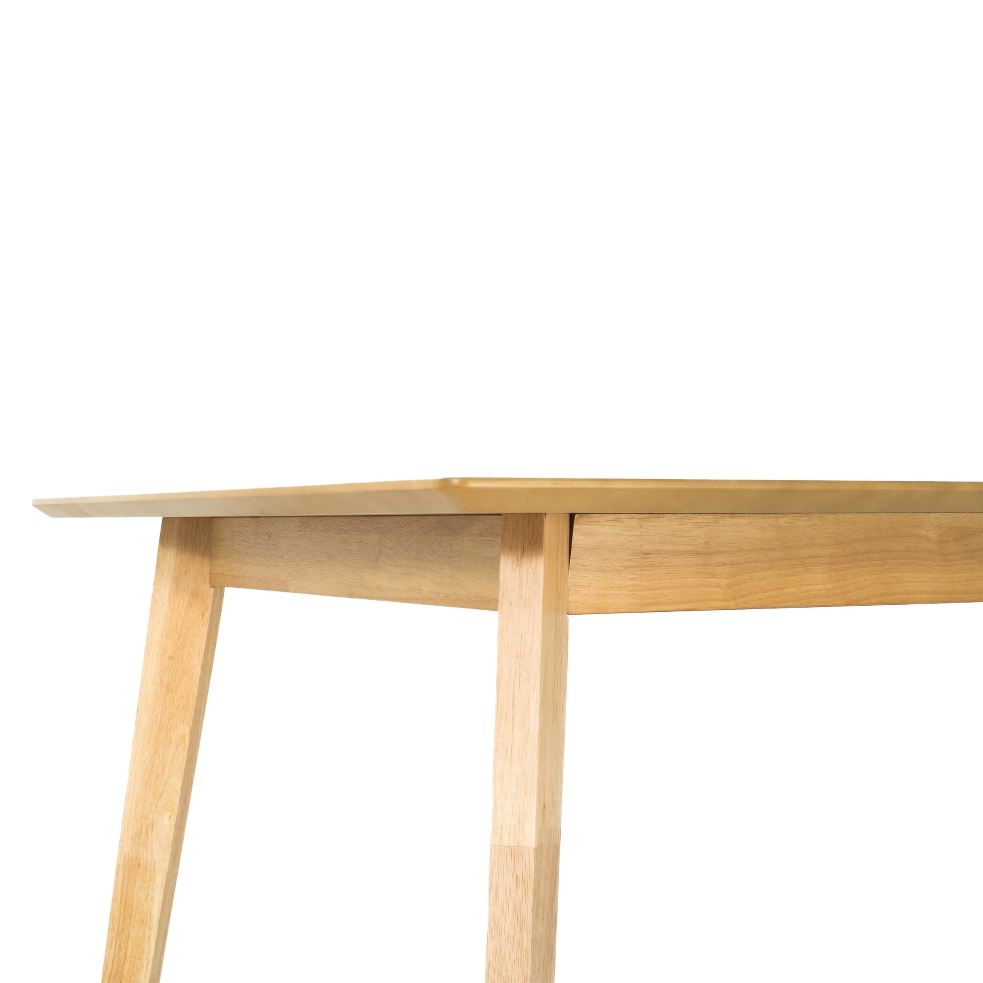 Cusco 7pc Set Dining Set 150cm Table 6 Chair Fabric Seat Scandinavian Style - Cosy Abode