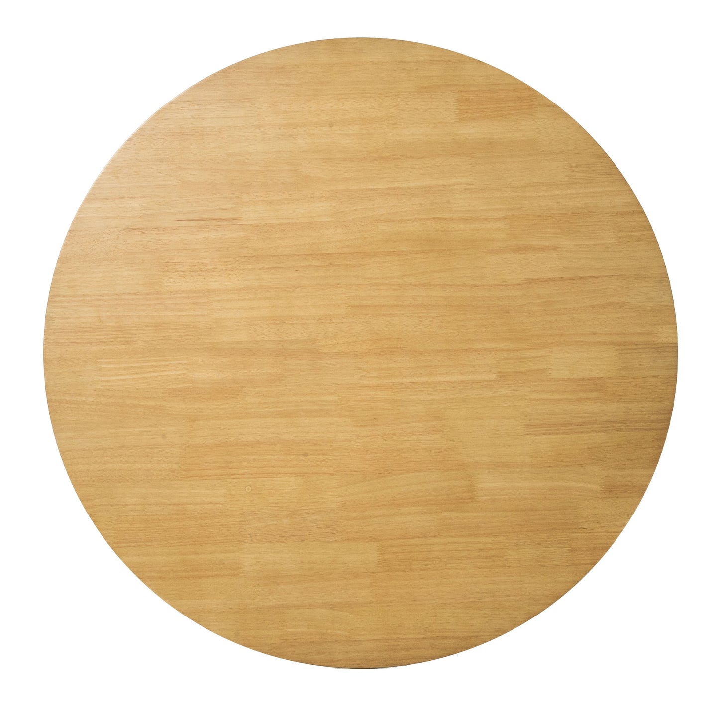 Cusco 5pc Set Dining Set 100cm Round Table 4 Chair Fabric Seat Scandinavian - Cosy Abode