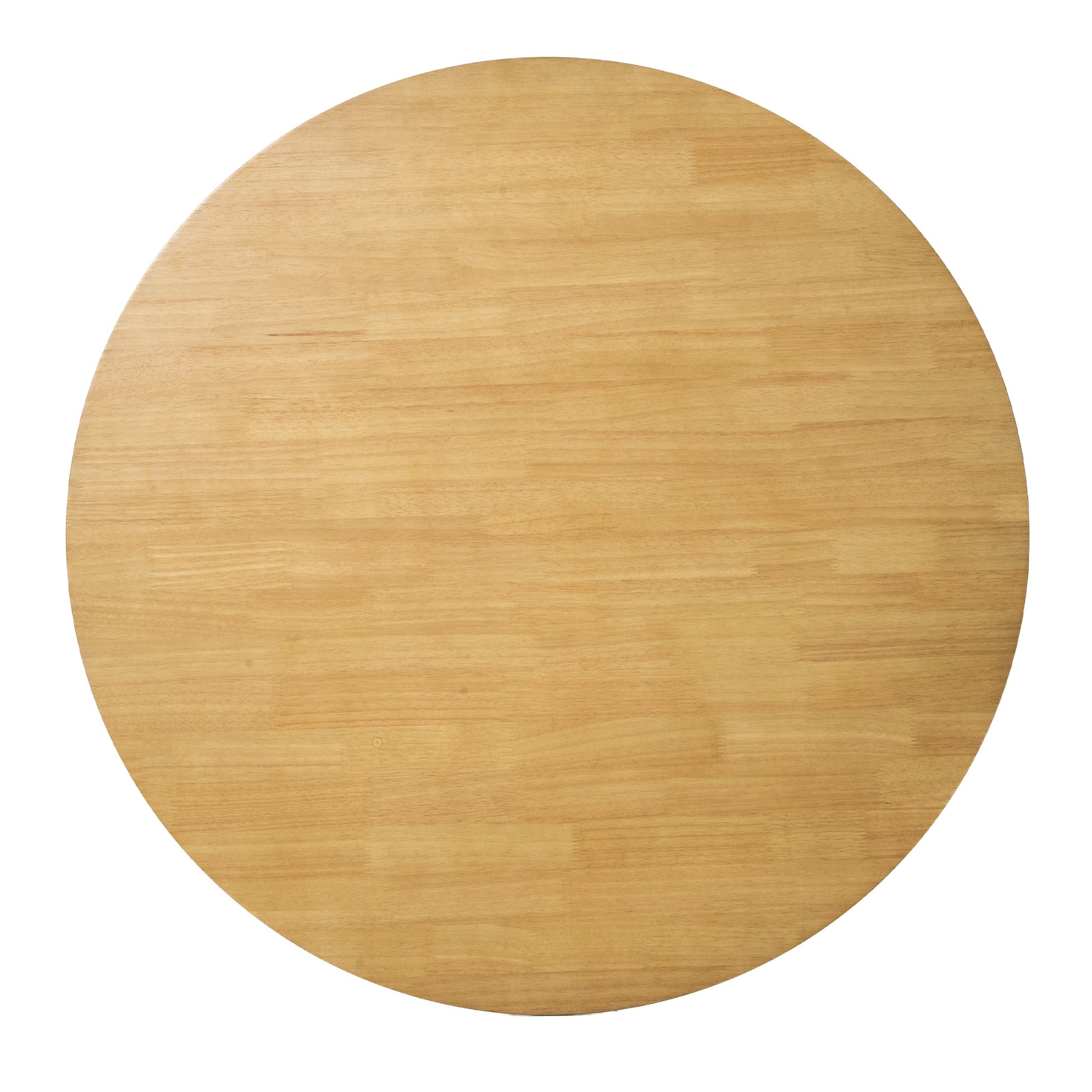 Cusco 5pc Set Dining Set 100cm Round Table 4 Chair Fabric Seat Scandinavian - Cosy Abode
