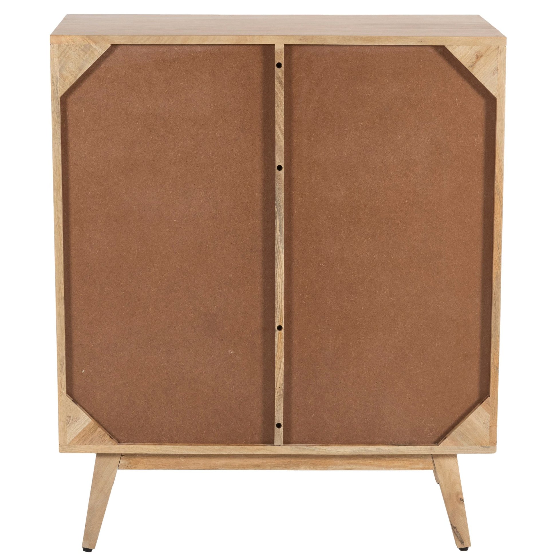 Olearia  Storage Cabinet Buffet Chest of 4 Drawer Mango Wood Rattan Natural - Cosy Abode