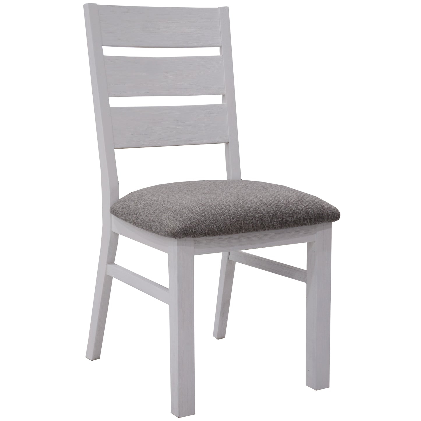 Plumeria 9pc Dining Set 225cm Table 8 Chair Solid Acacia Wood - White Brush - Cosy Abode