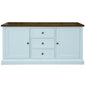 Norah Buffet Table 165cm 3 Door 3 Drawer Solid Acacia Timber Wood - Cosy Abode