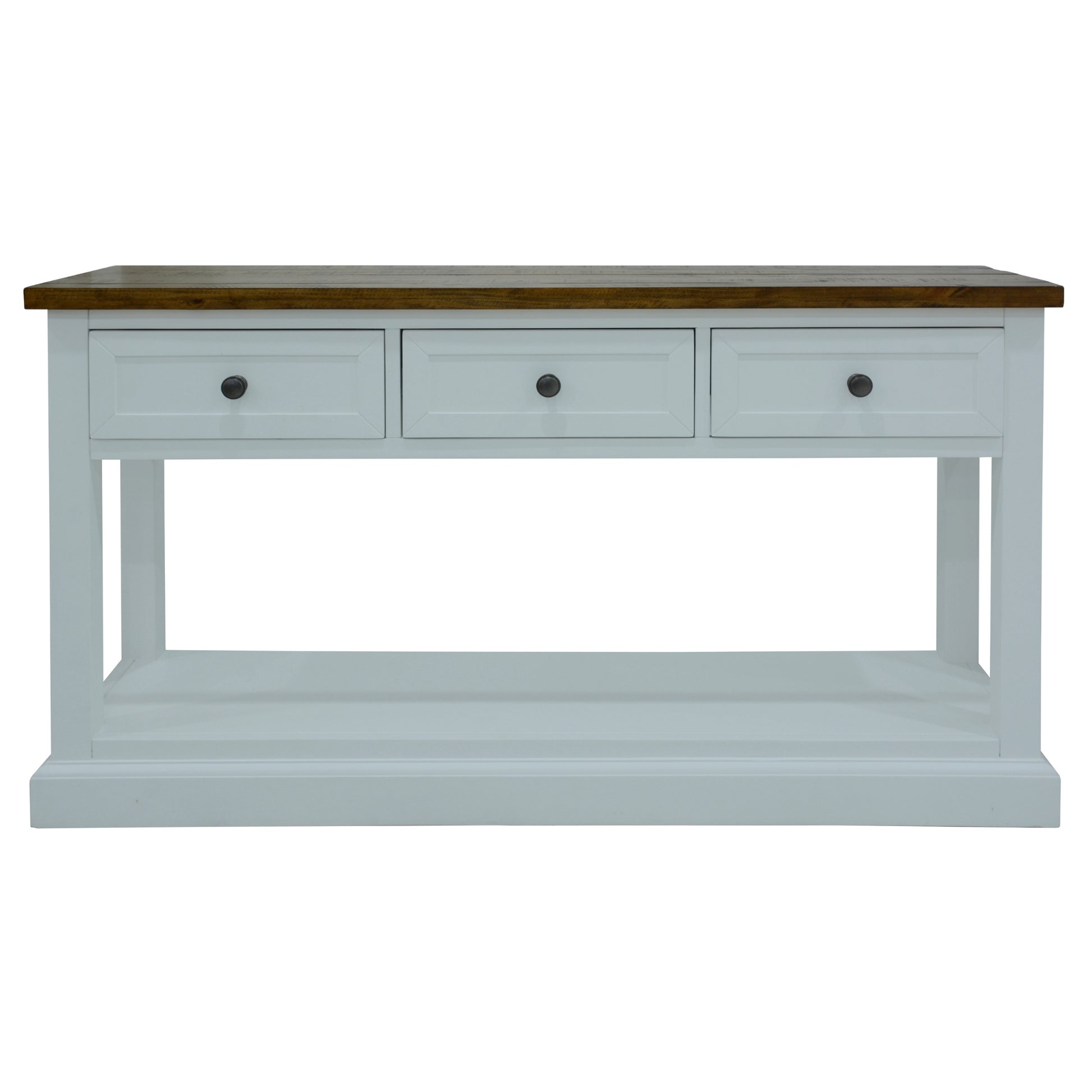 Norah Console Table 140cm32 Drawer Solid Acacia Timber Wood - Cosy Abode