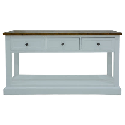 Norah Console Table 140cm32 Drawer Solid Acacia Timber Wood - Cosy Abode