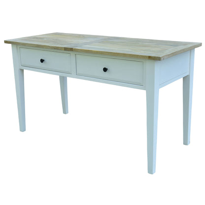 Lavasa Console Table 140cm Entryway Entrance Hallway Solid Mango Wood Farmhouse - Cosy Abode
