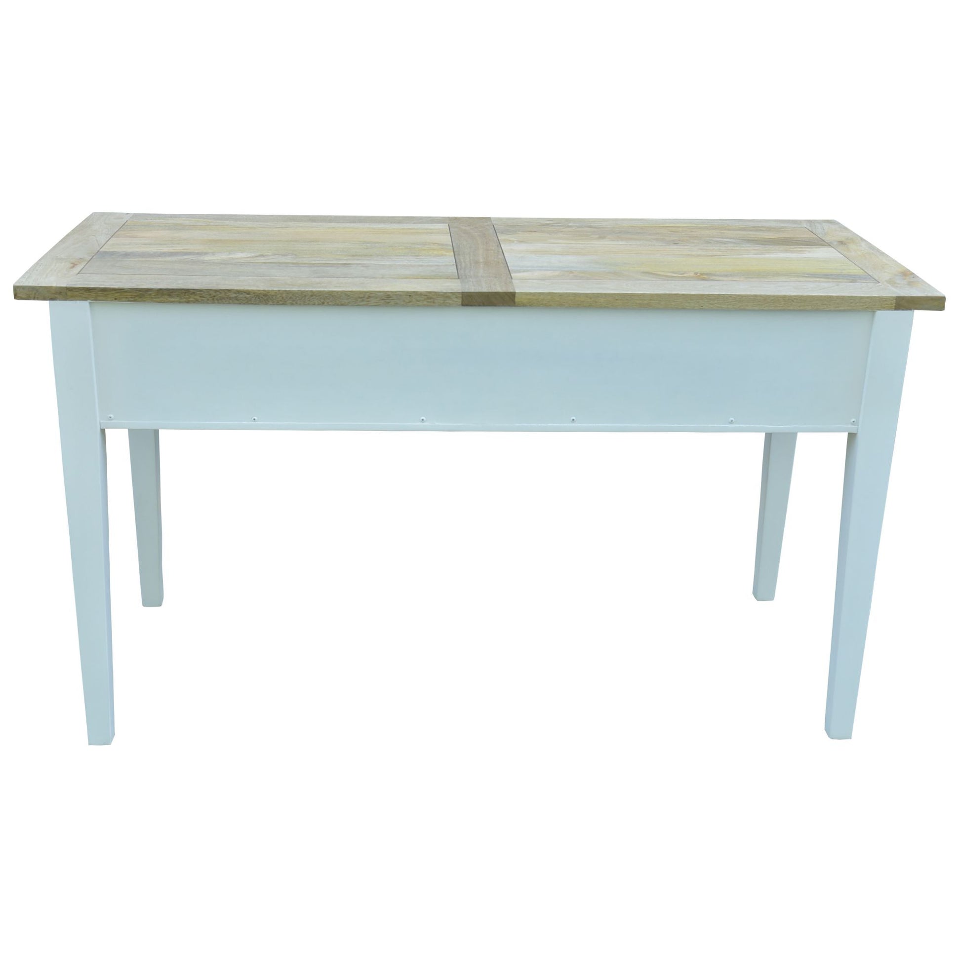 Lavasa Console Table 140cm Entryway Entrance Hallway Solid Mango Wood Farmhouse - Cosy Abode