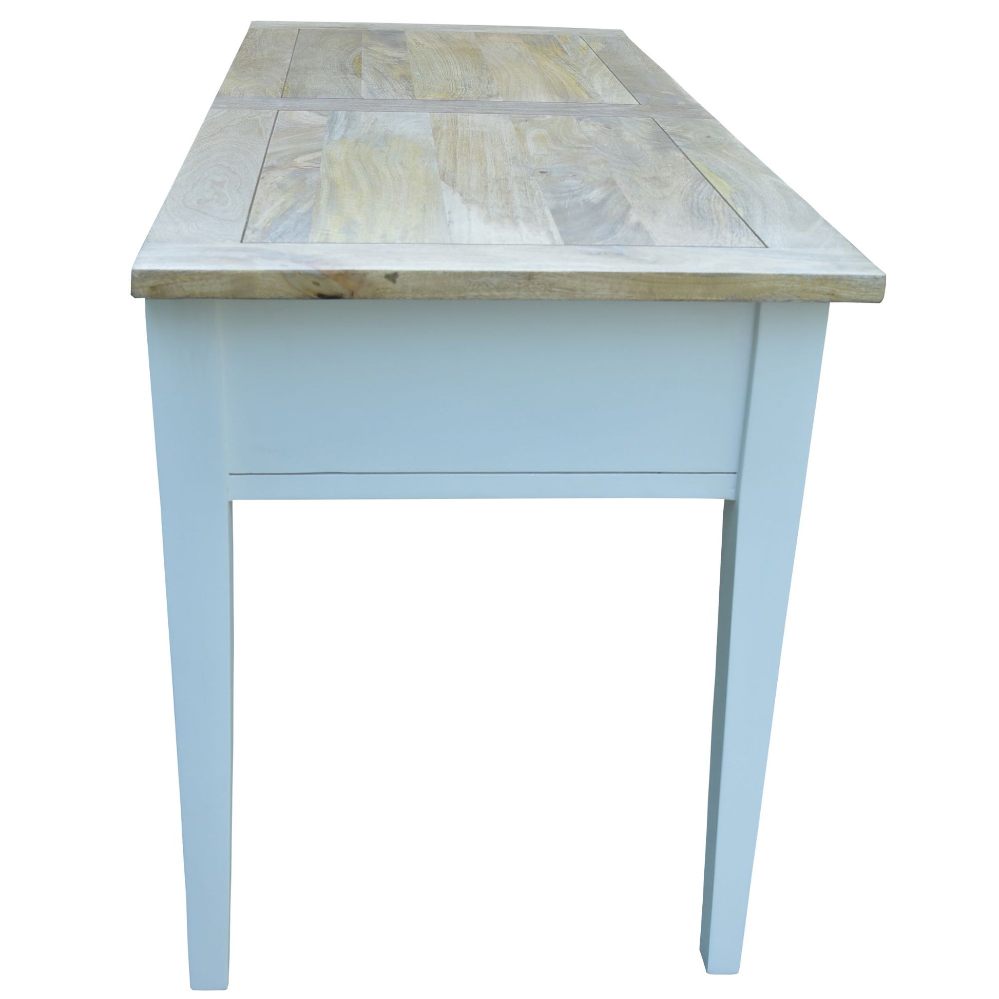 Lavasa Console Table 140cm Entryway Entrance Hallway Solid Mango Wood Farmhouse - Cosy Abode
