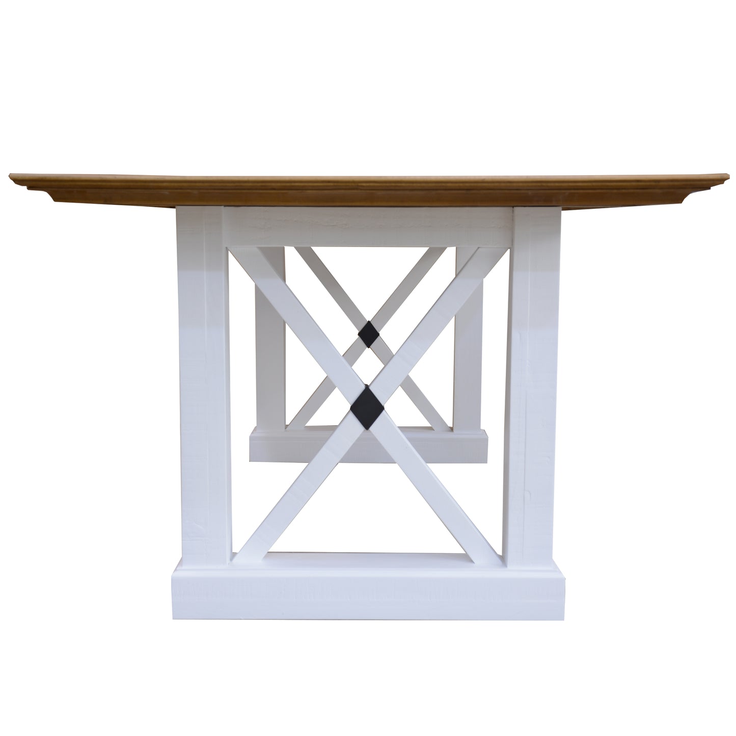 Beechworth 7pc Dining Set 200cm Table 6 Chair Pine Wood Hampton Furniture - Grey - Cosy Abode
