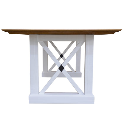 Beechworth 7pc Dining Set 200cm Table 6 Chair Pine Wood Hampton Furniture - Grey - Cosy Abode