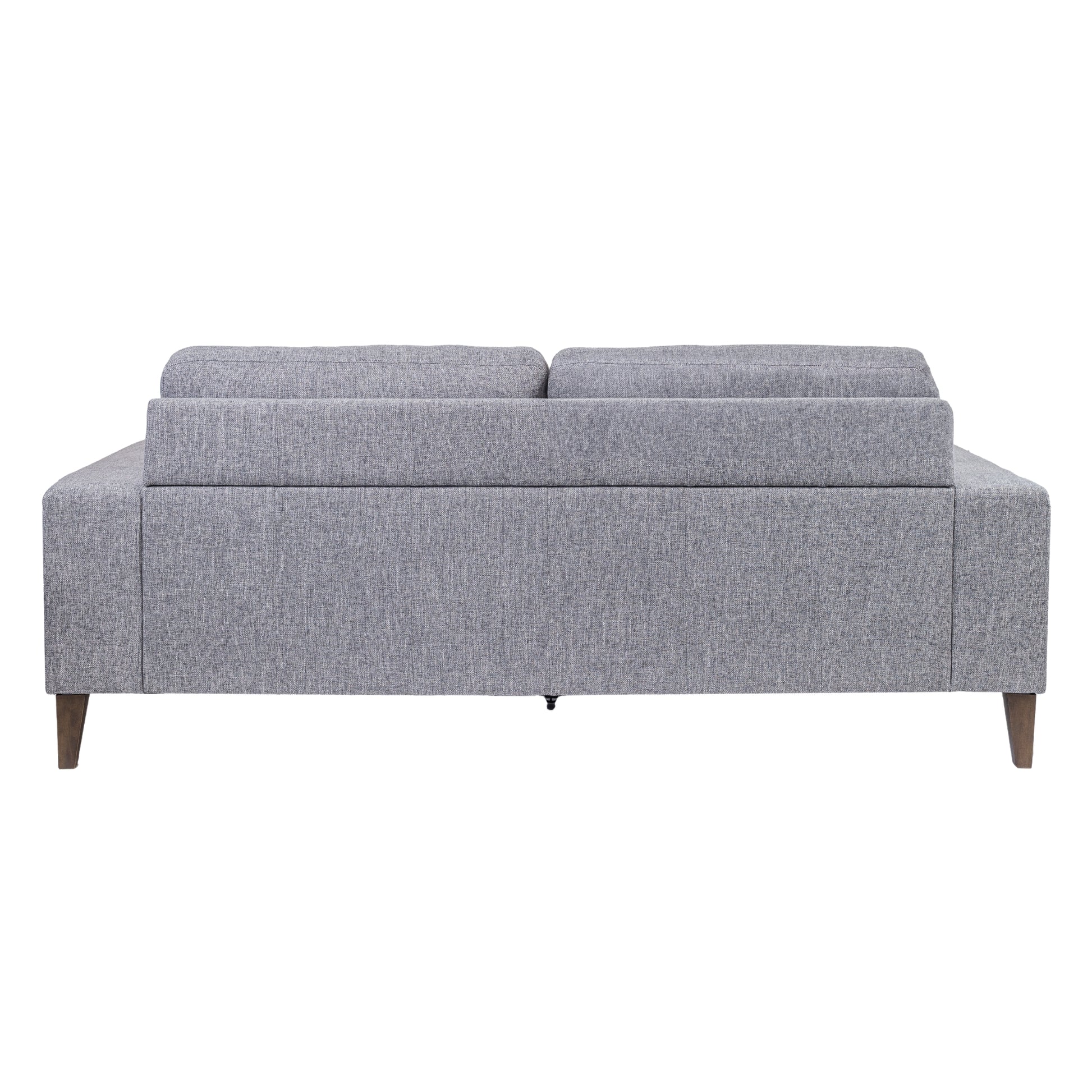 Juliet 2 + 3 Seater Sofa Set Soft Fabric Uplholstered Lounge Couch Grey - Cosy Abode