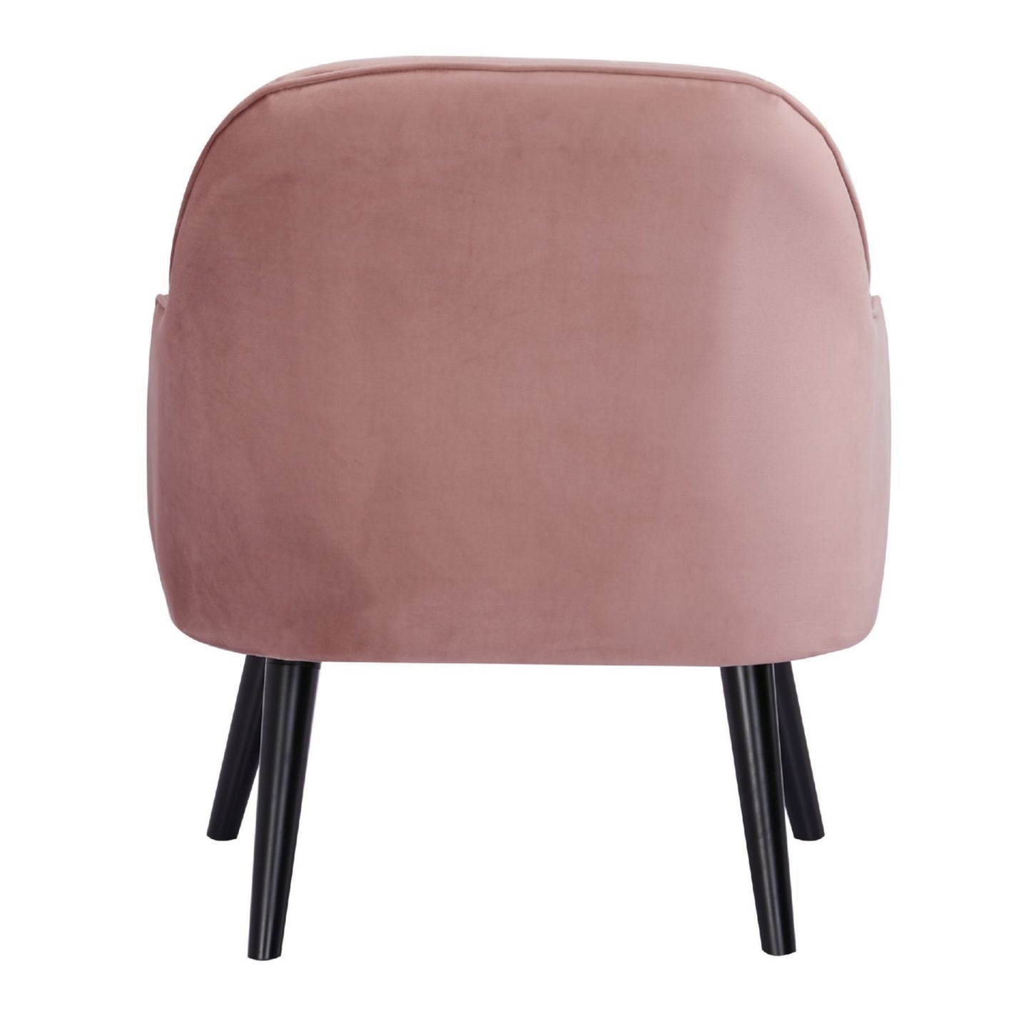 Keira Set of 2 Accent Sofa Arm Chair Fabric Uplholstered Lounge - Pink - Cosy Abode
