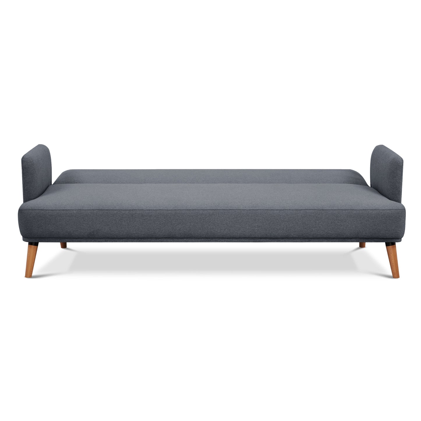 Brianna 3 + 2 + 1 Seater Sofa Fabric Uplholstered Lounge Couch - Dark Grey - Cosy Abode