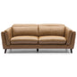 Quince 2 Seater Sofa Genuine Leather Upholstered Coach Lounge - Cosy Abode