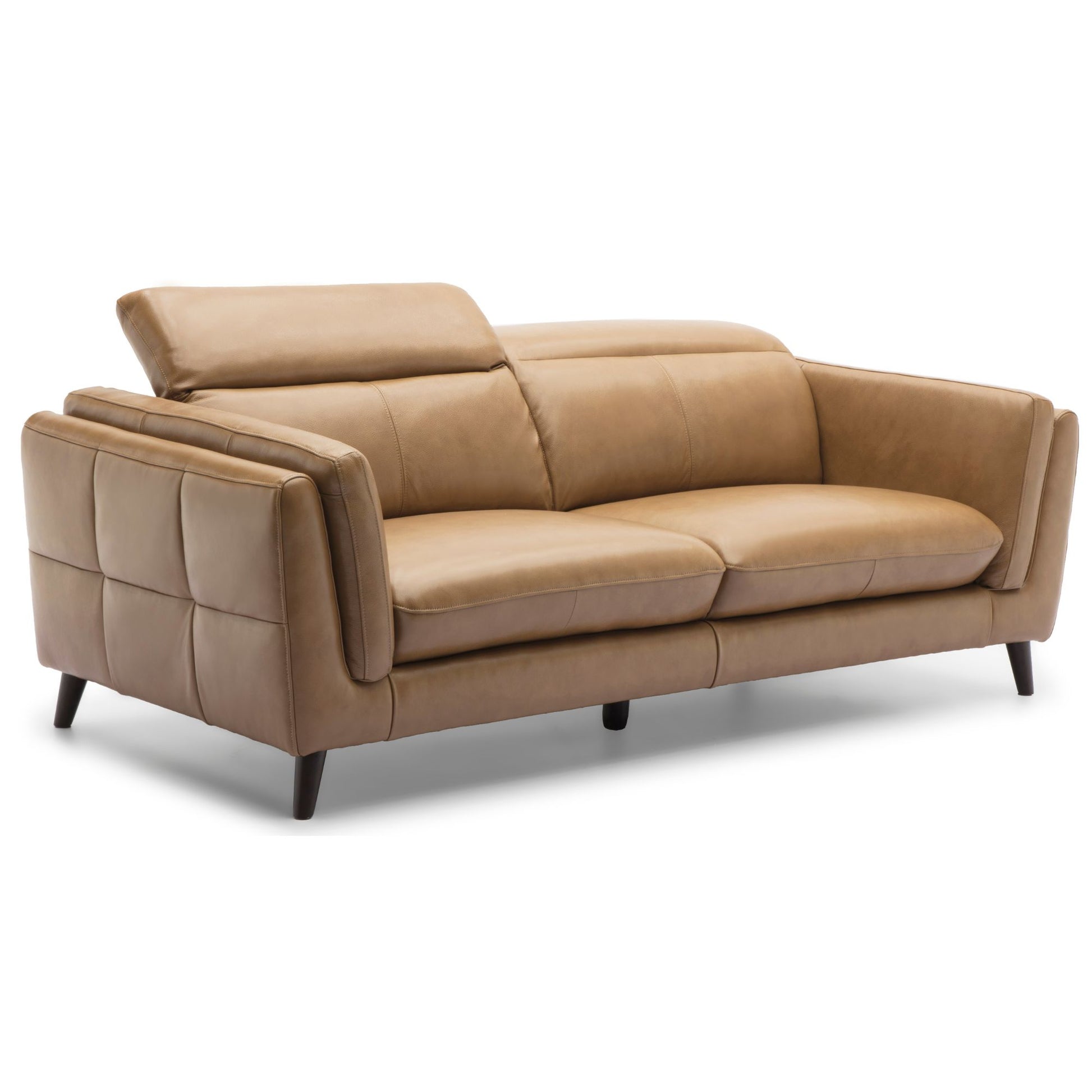 Quince 2 Seater Sofa Genuine Leather Upholstered Coach Lounge - Cosy Abode