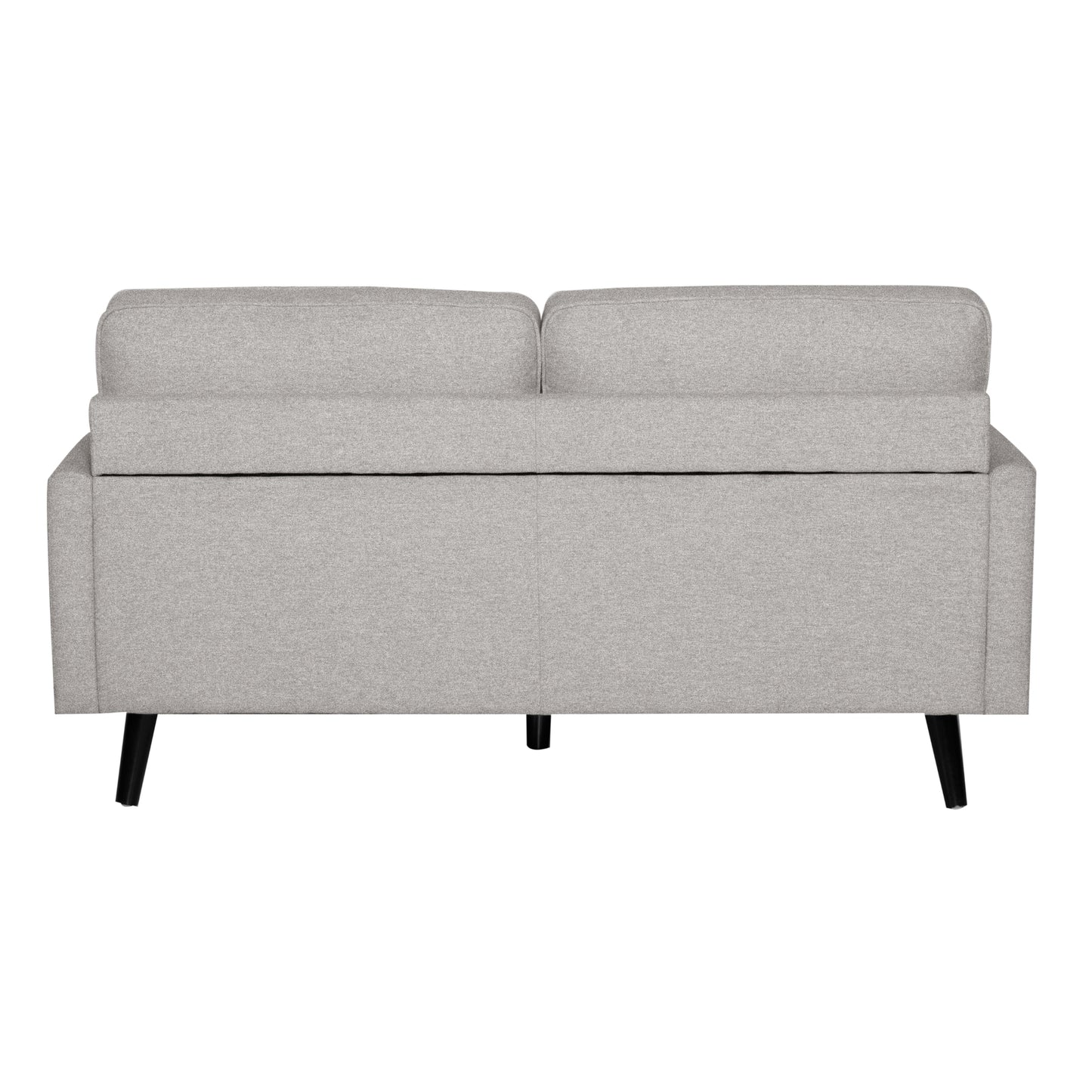 Lexi 2.5 Seater Sofa Fabric Uplholstered Lounge Couch - Light Grey - Cosy Abode