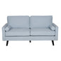 Lexi 2.5 Seater Sofa Fabric Uplholstered Lounge Couch - Light Blue - Cosy Abode