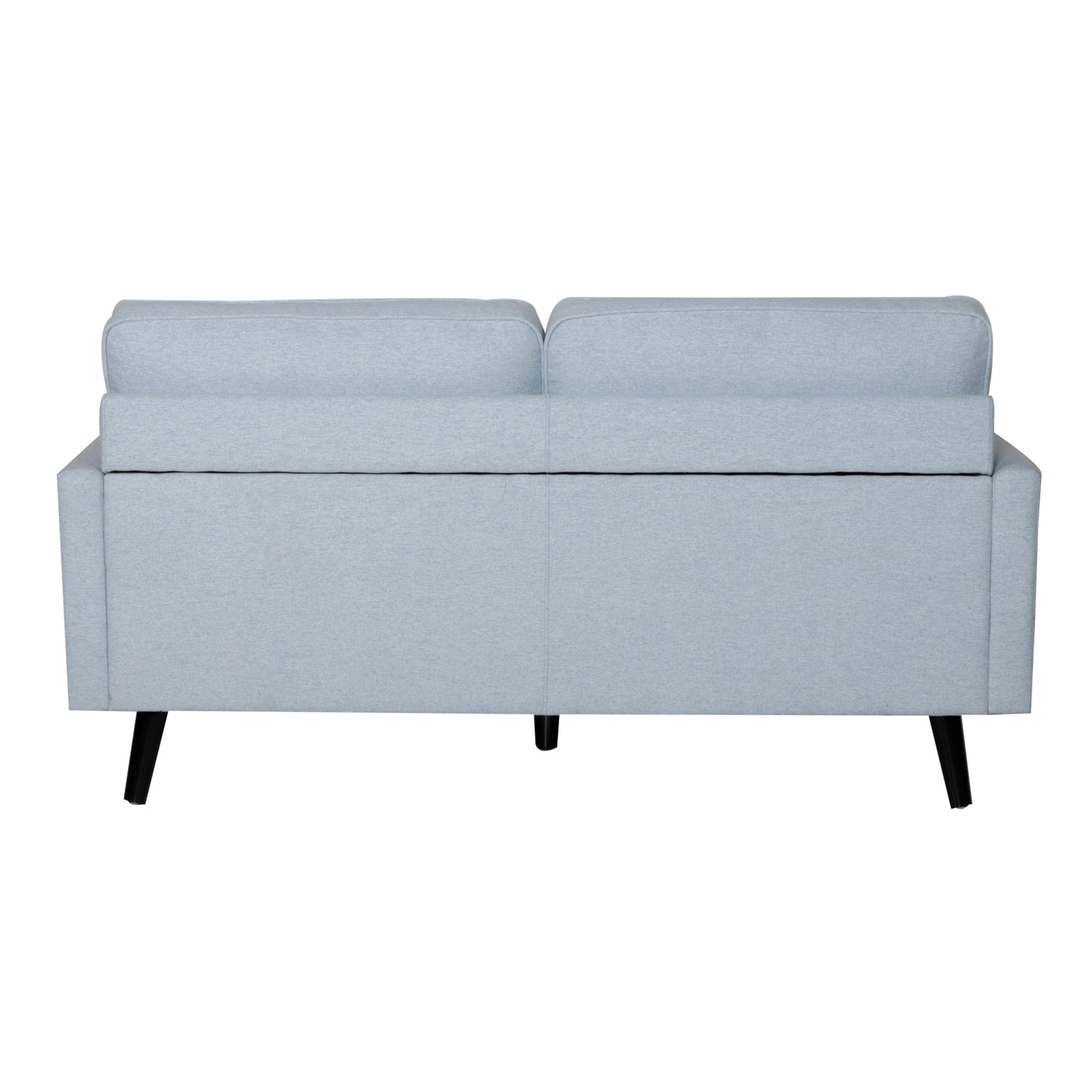 Lexi 2.5 Seater Sofa Fabric Uplholstered Lounge Couch - Light Blue - Cosy Abode