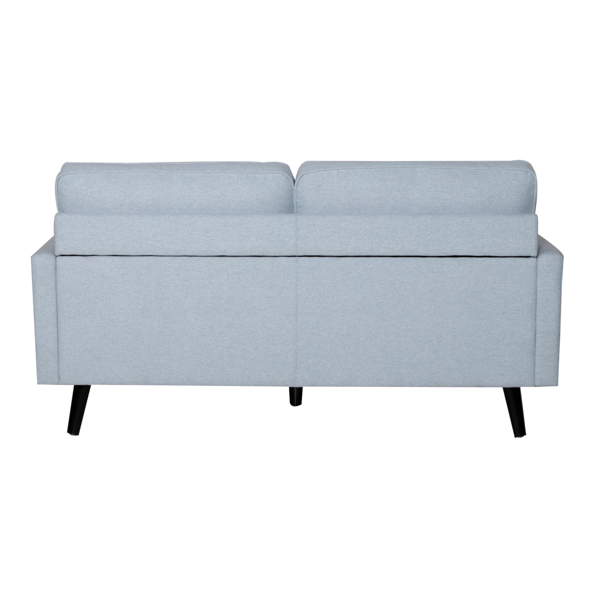 Lexi 2.5 Seater Sofa Fabric Uplholstered Lounge Couch - Light Blue - Cosy Abode