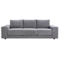 Eliana 4 Seater Sofa Fabric Uplholstered Lounge Couch - Fog - Cosy Abode