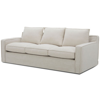 Plushy 2 + 3 Seater Sofa Set Fabric Uplholstered Lounge Couch - Stone - Cosy Abode
