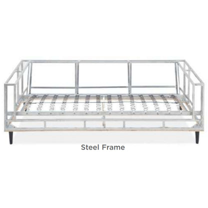 Skylar 3 + 2 Seater Sofa Fabric Uplholstered Lounge Couch - Pepper - Cosy Abode