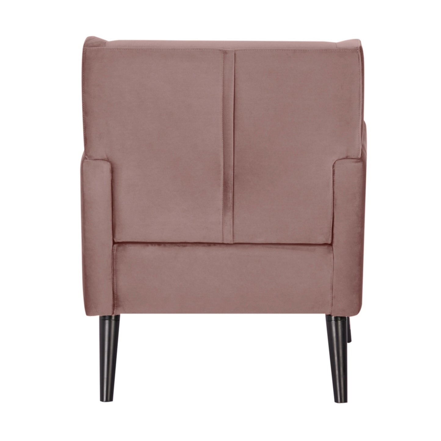 Bianca Set of 2 Accent Sofa Arm Chair Fabric Uplholstered Lounge - Pink - Cosy Abode