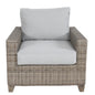 Sophy 1 Seater Wicker Rattan Outdoor Sofa Chair Lounge - Cosy Abode