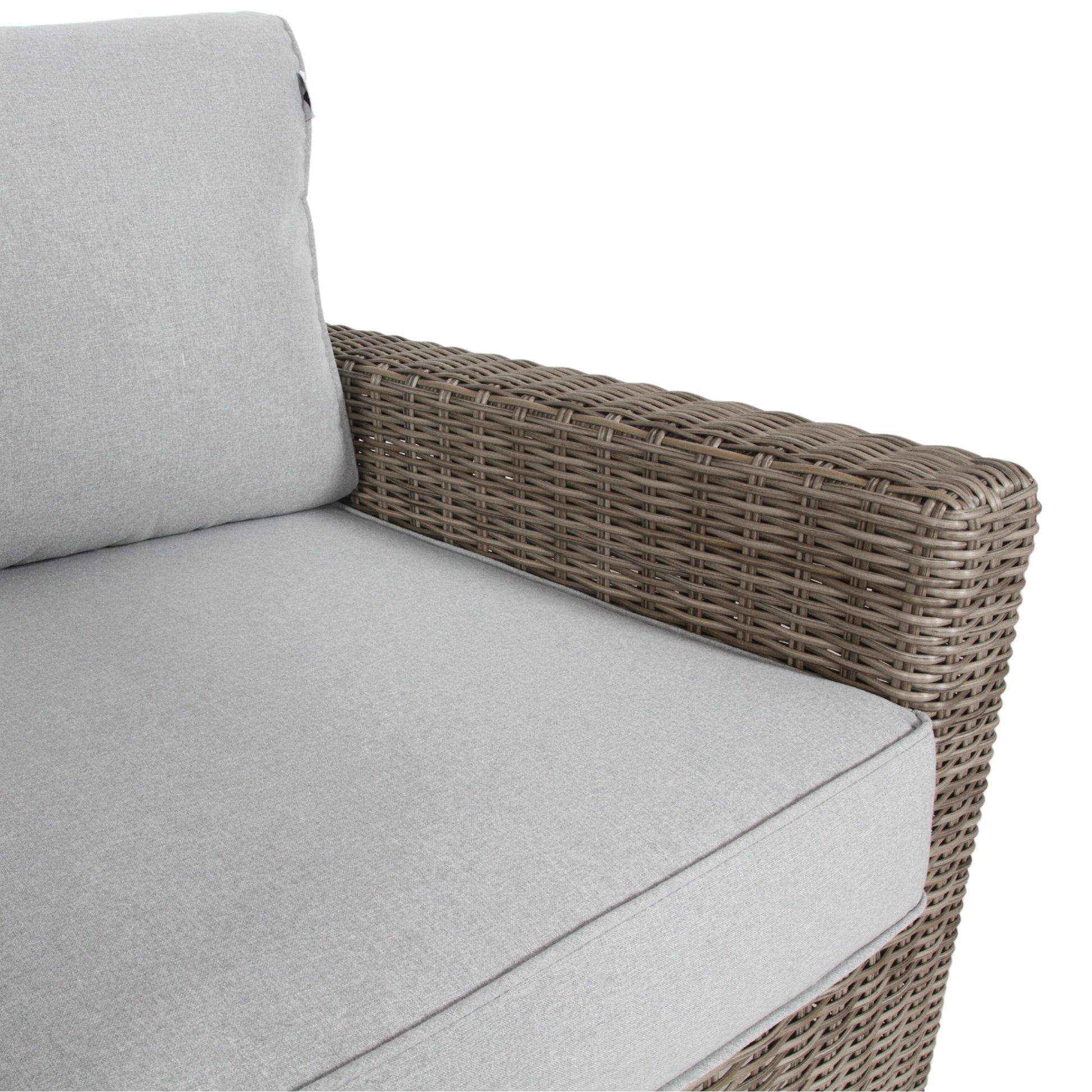 Sophy 1 Seater Wicker Rattan Outdoor Sofa Chair Lounge - Cosy Abode