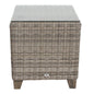 Sophy 50cm Wicker Rattan Outdoor Side Table - Cosy Abode