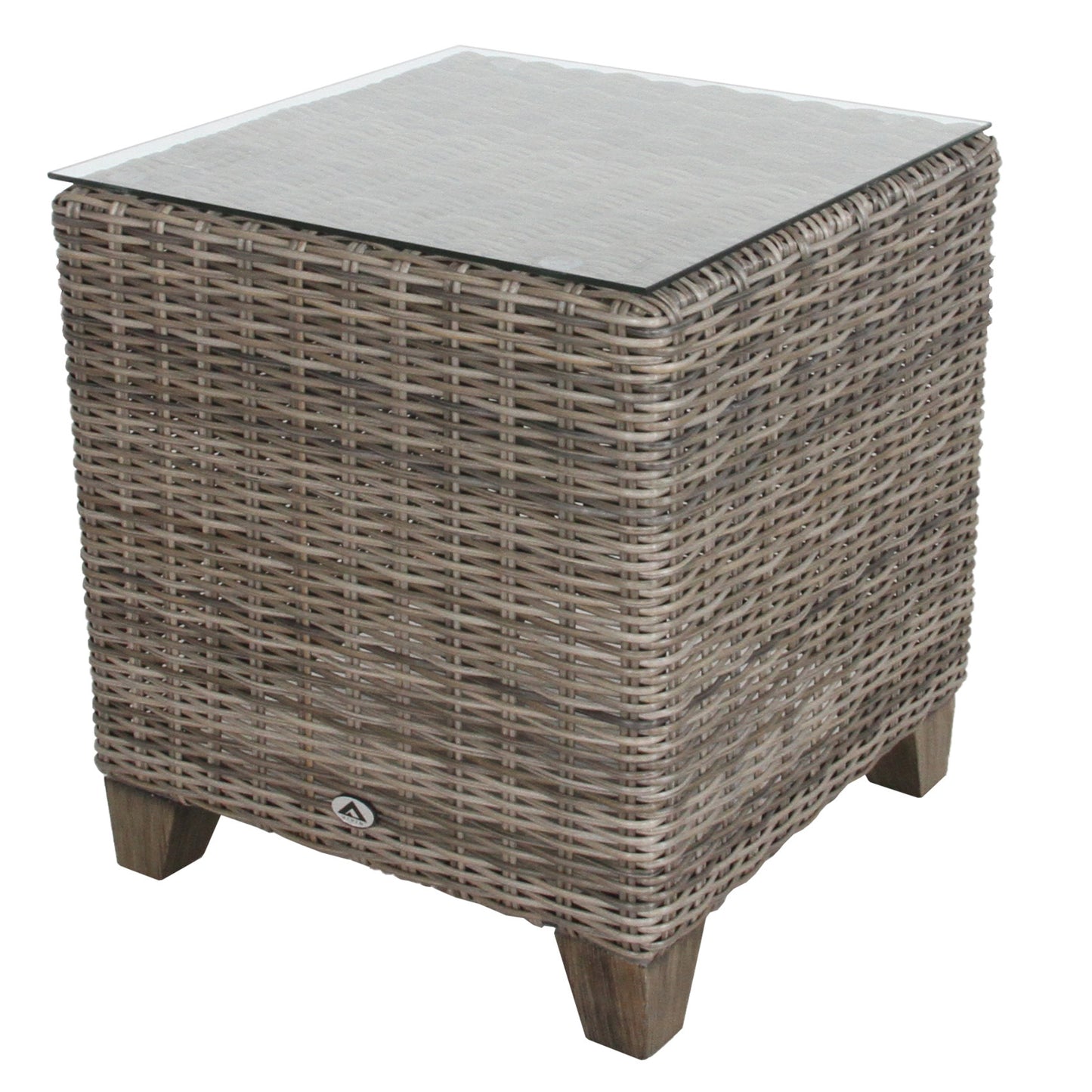 Sophy 50cm Wicker Rattan Outdoor Side Table - Cosy Abode
