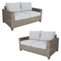 Sophy 2+2 Seater Wicker Rattan Outdoor Sofa Chair Lounge Set - Cosy Abode