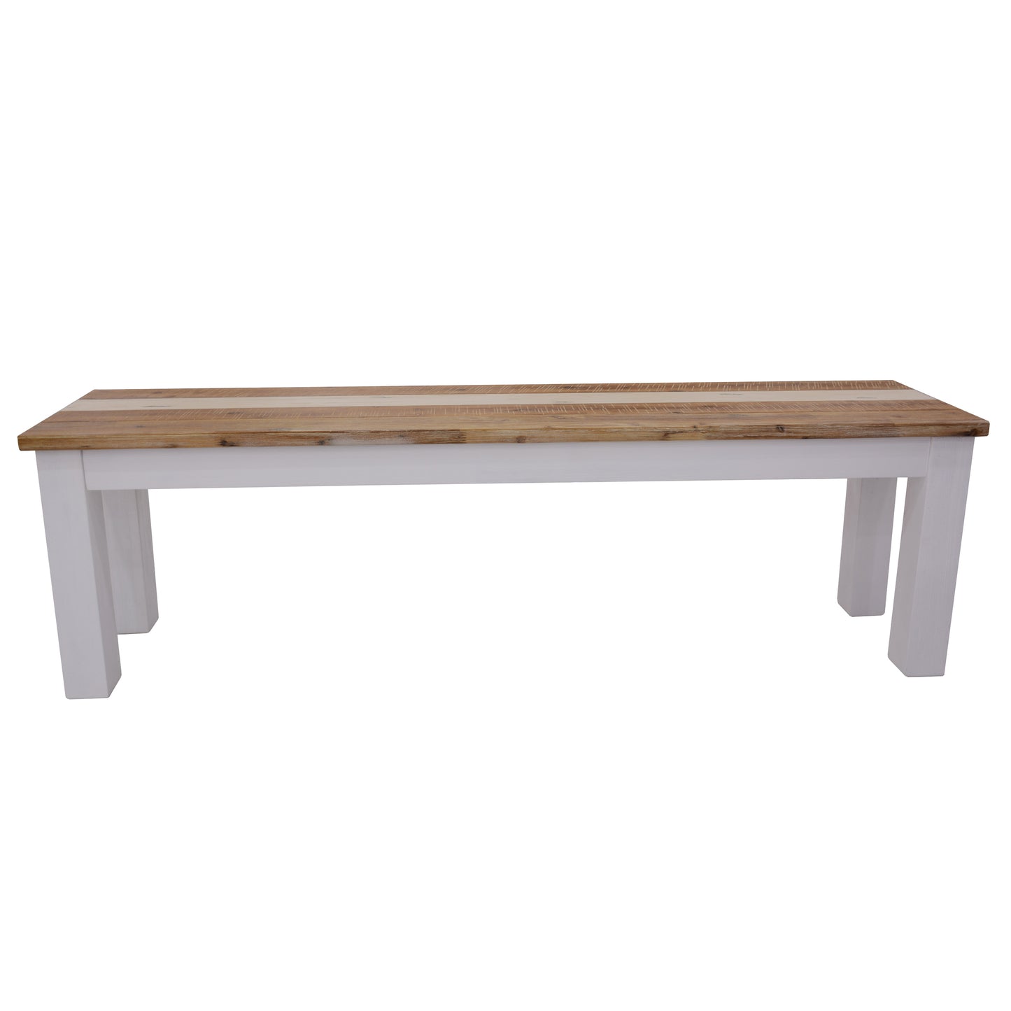 Orville 5pc Dining Set 1.8m Table 3 Chair 1.5m Bench Solid Timber - Multi Color - Cosy Abode