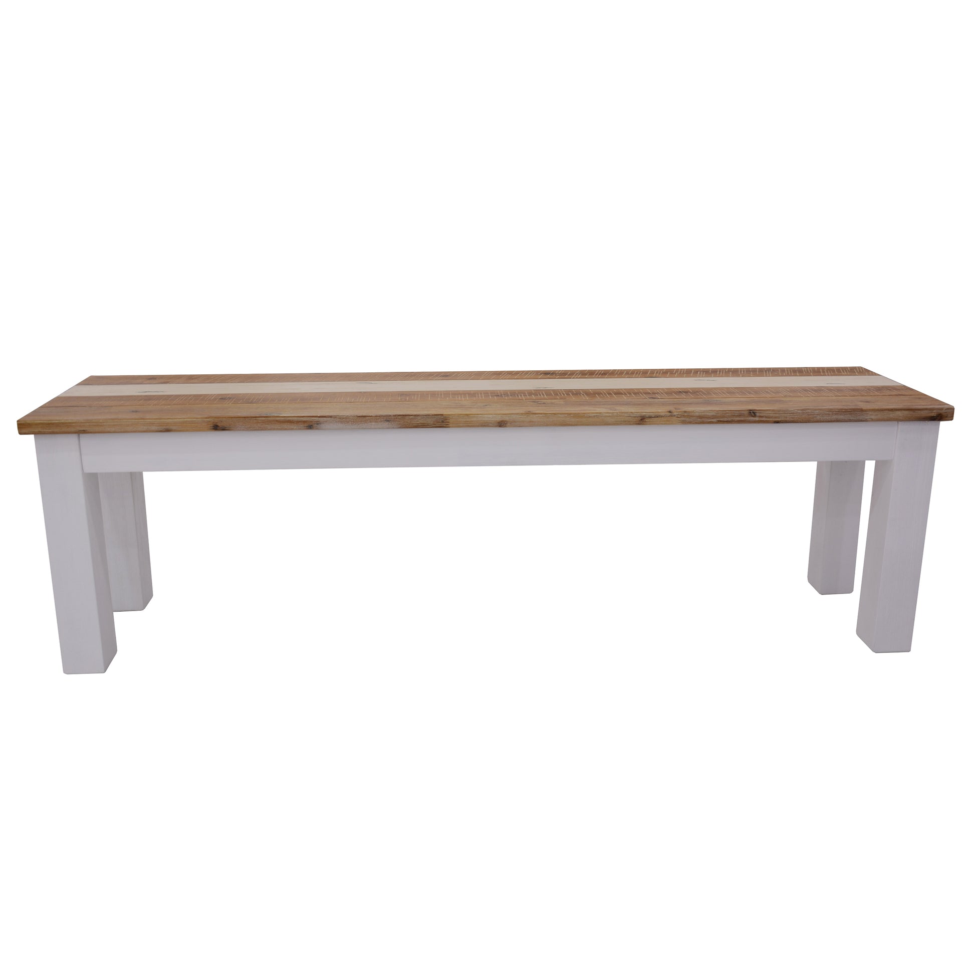 Orville 5pc Dining Set 1.8m Table 3 Chair 1.5m Bench Solid Timber - Multi Color - Cosy Abode