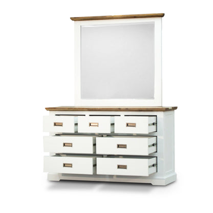 Orville 5pc Queen Bed Frame Suite Bedside Dresser Furniture Package -Multi Color - Cosy Abode