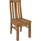 Birdsville Dining Chair Set of 2 Solid Mt Ash Wood Dining Furniture - Brown - Cosy Abode