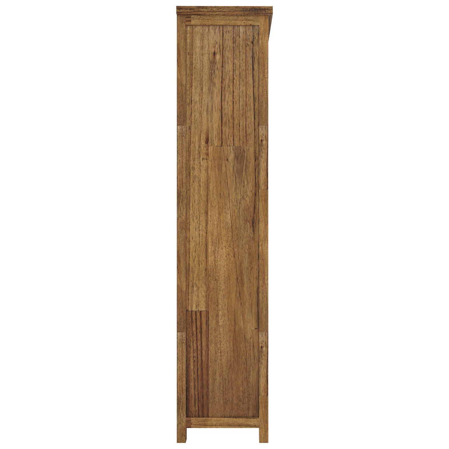 Birdsville Bookshelf Bookcase Display Unit Solid Mt Ash Timber Wood - Brown - Cosy Abode