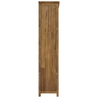 Birdsville Bookshelf Bookcase Display Unit Solid Mt Ash Timber Wood - Brown - Cosy Abode