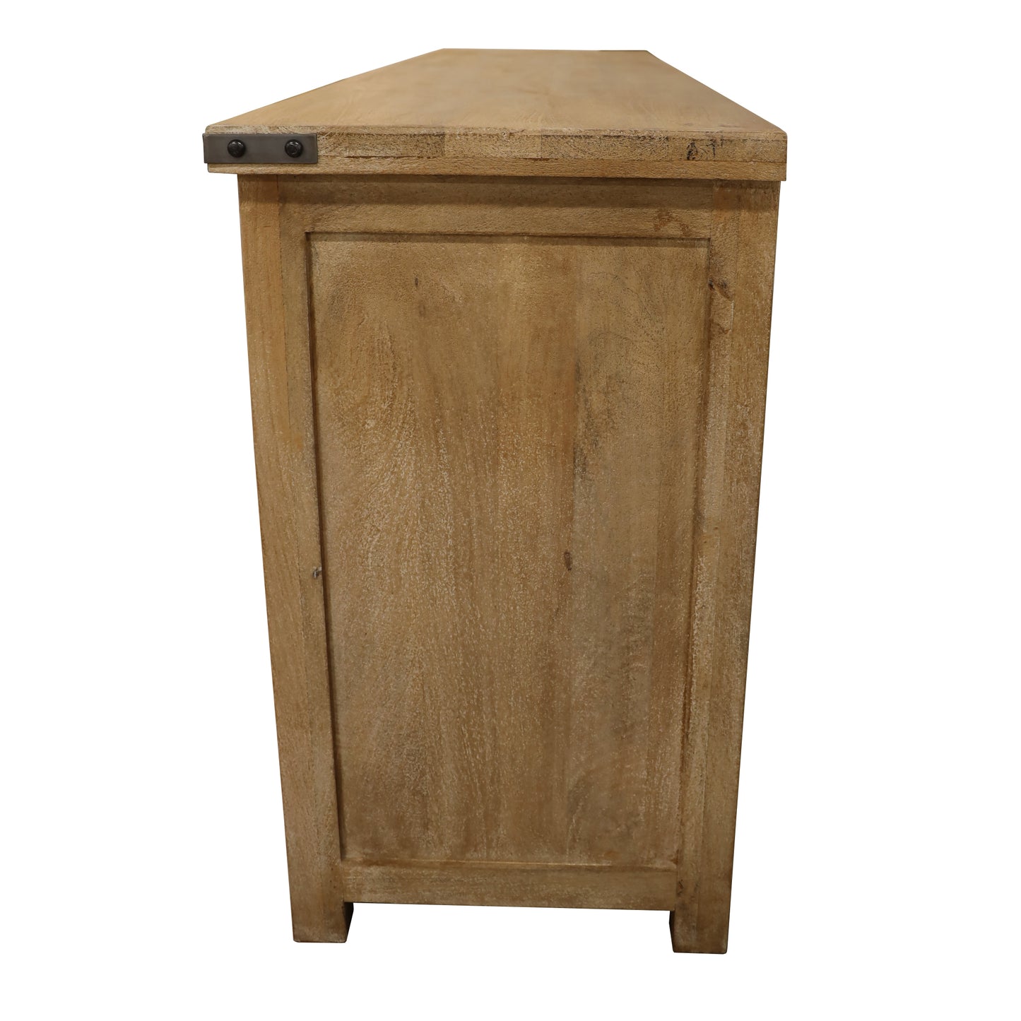 Gloriosa Buffet Table 180cm 4 Door 5 Drawer Solid Mango Timber Wood - Honey Wash - Cosy Abode