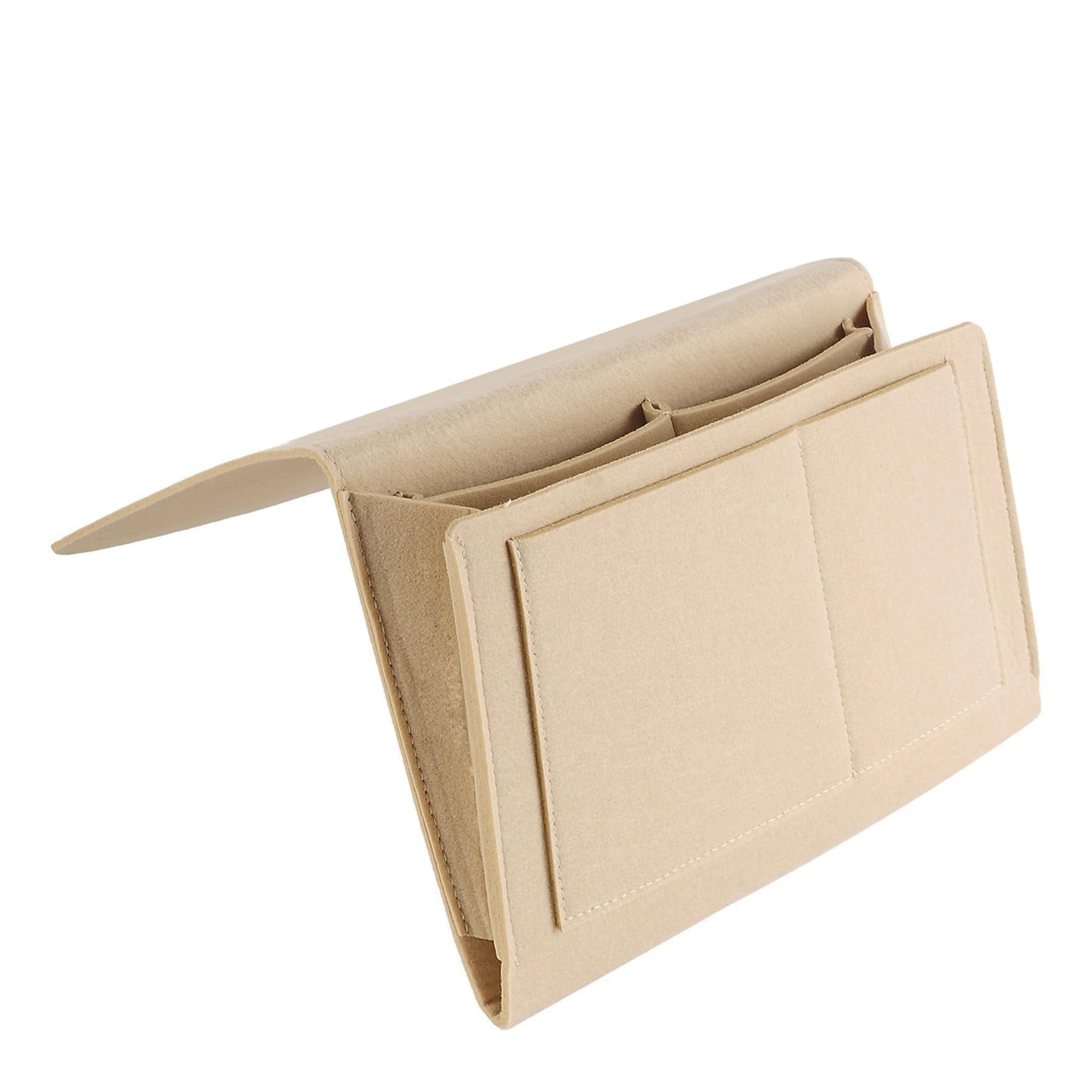Bed Organiser Bed Caddy Sofa Organiser Bedside Organiser Book Magazines Organiser Black - Cosy Abode